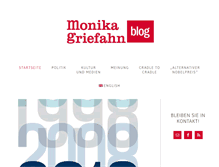 Tablet Screenshot of monika-griefahn.de